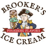 Brooker's Founding Flavors Ice Cream, Bluffdale UT logo