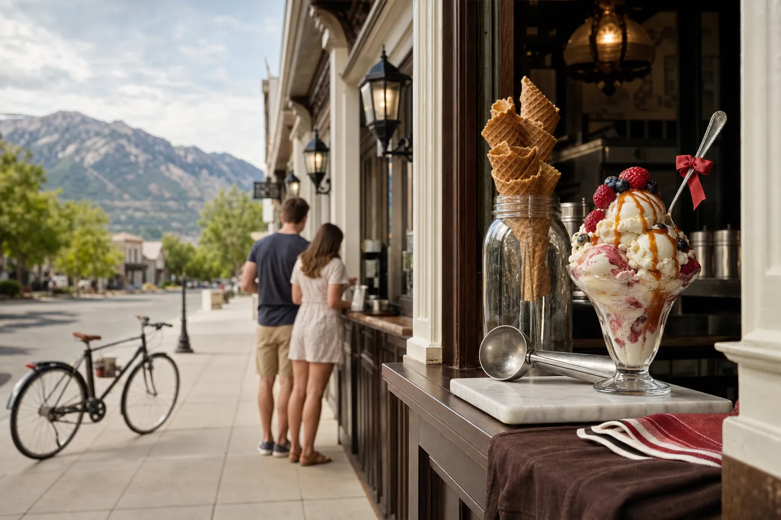 Brooker's Founding Flavors Ice Cream, Bluffdale UT - Ice cream shop service - Bluffdale, Utah